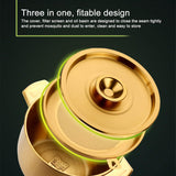 Drip Drop Stainless Steel Oil Filter Pot, 2.8l Oil Container