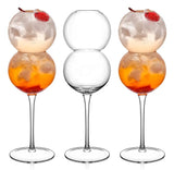 Chimera Bubbles Wine Glass – Playful Stemware with Effervescent Design