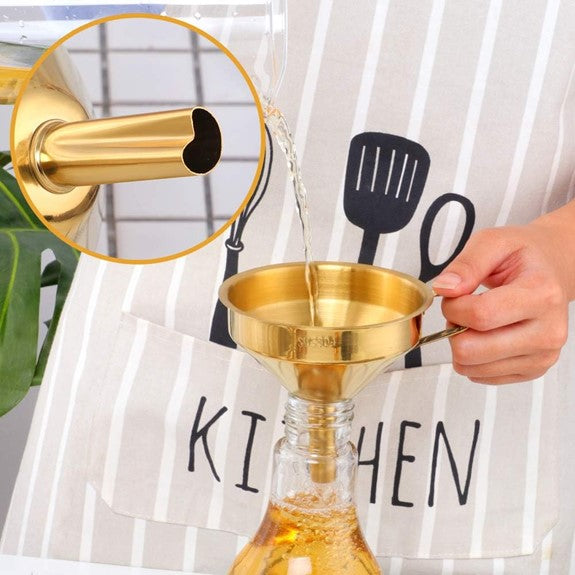 Collins Stainless Steel Funnel – Spill-Free Precision Pour