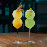 Chimera Bubbles Wine Glass – Playful Stemware with Effervescent Design