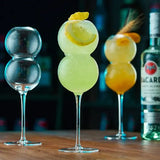 Chimera Bubbles Wine Glass – Playful Stemware with Effervescent Design