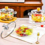 Copia Glass Saucepan – Transparent Pot for Stovetop Cooking