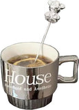 “Rich Auntie Aesthetic Coffee Mug – Luxury Ceramic Cup for Chic Morning Routines” (set Of 2)