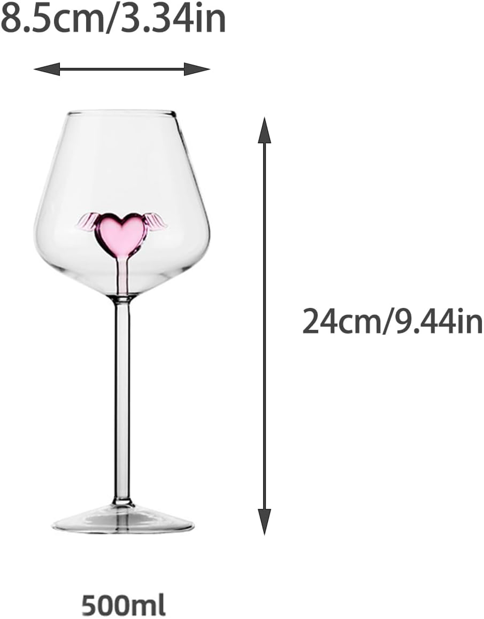 Heartthrob Wine Glass