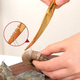 Peel ’n Slice Seafood Knife –  Stainless Steel Shrimp Deveiner & Fish Scaler