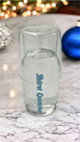 Treat yourself to luxury by keeping water and other beverages conveniently and beautifully within reach