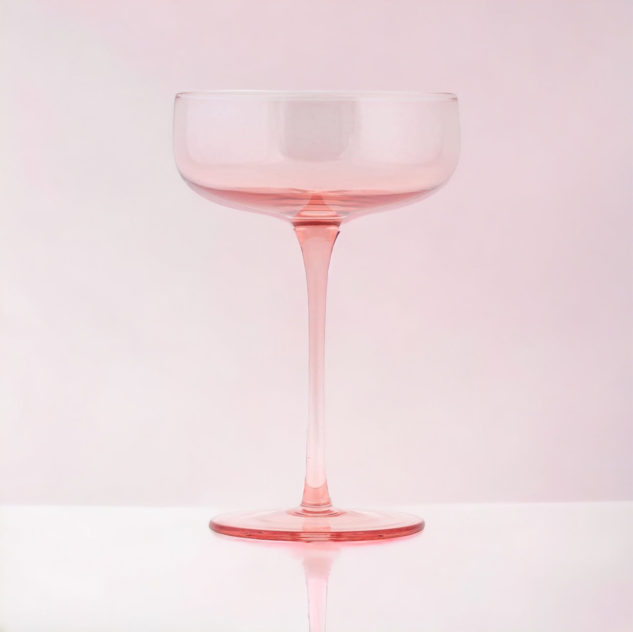 Bliss Martini Glasses – Set of 2 Crystal-Look Cocktail Martini Cups