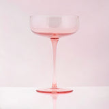 Bliss Martini Glasses – Set of 2 Crystal-Look Cocktail Martini Cups