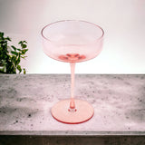 Bliss Martini Glasses – Set of 2 Crystal-Look Cocktail Martini Cups