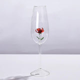 “Rosetta elegant wine glass, champagne stemware for dinner parties and cocktails”