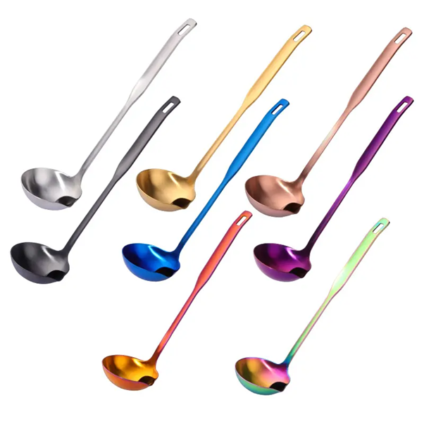 Bernice Tilted Soup Ladle – Oil Separator & Multi-Purpose Serving Spoon