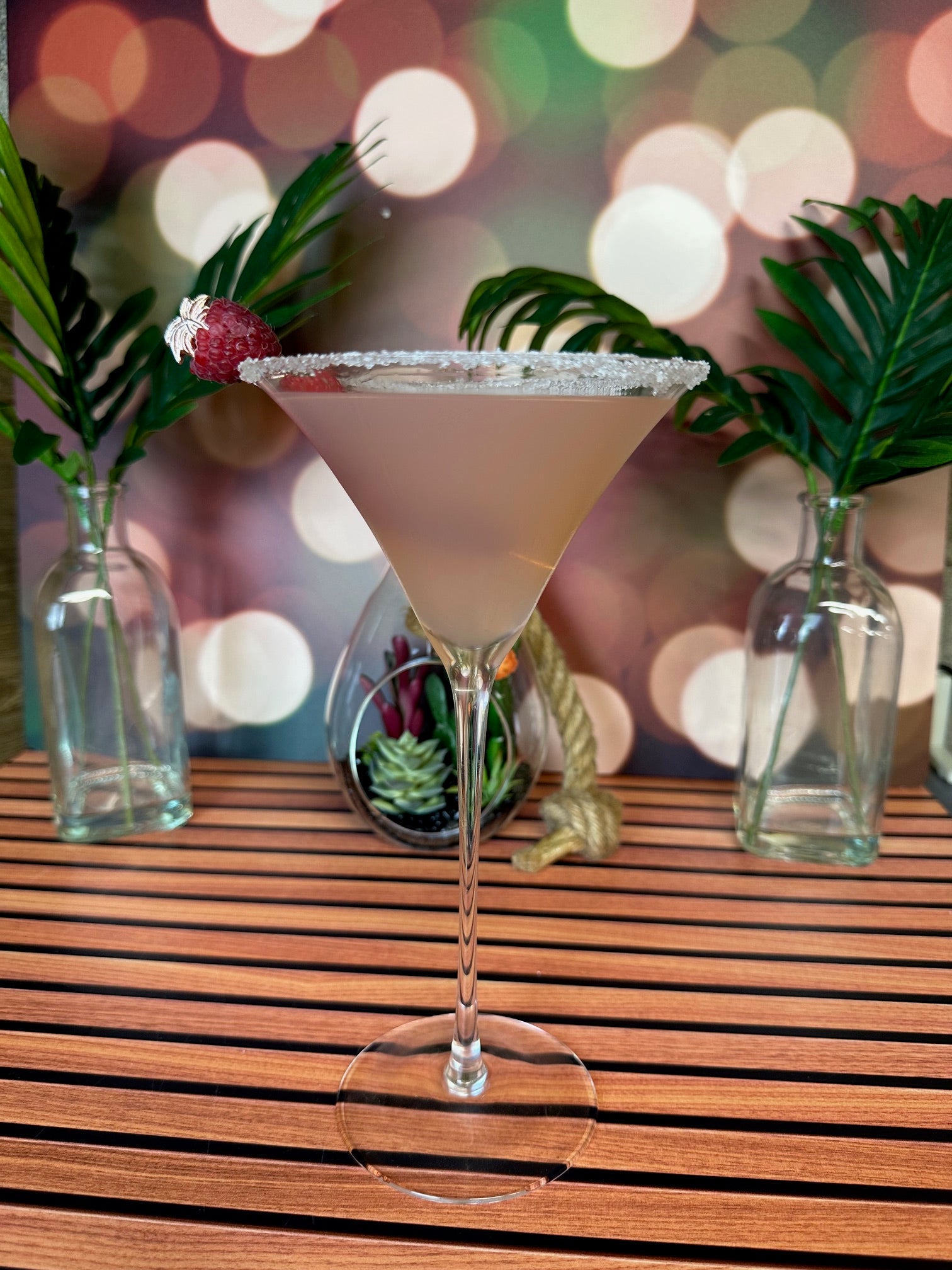 Debutante Crystal Martini Glasses Set – Premium Barware for Classic Cocktails