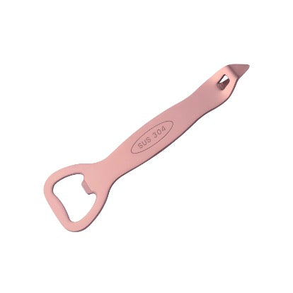 Cap Crusher Bottle Opener Set – Compact Gold Metal Bar Tool (2-Pack)