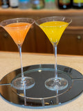 Crystal Martini Glasses Set