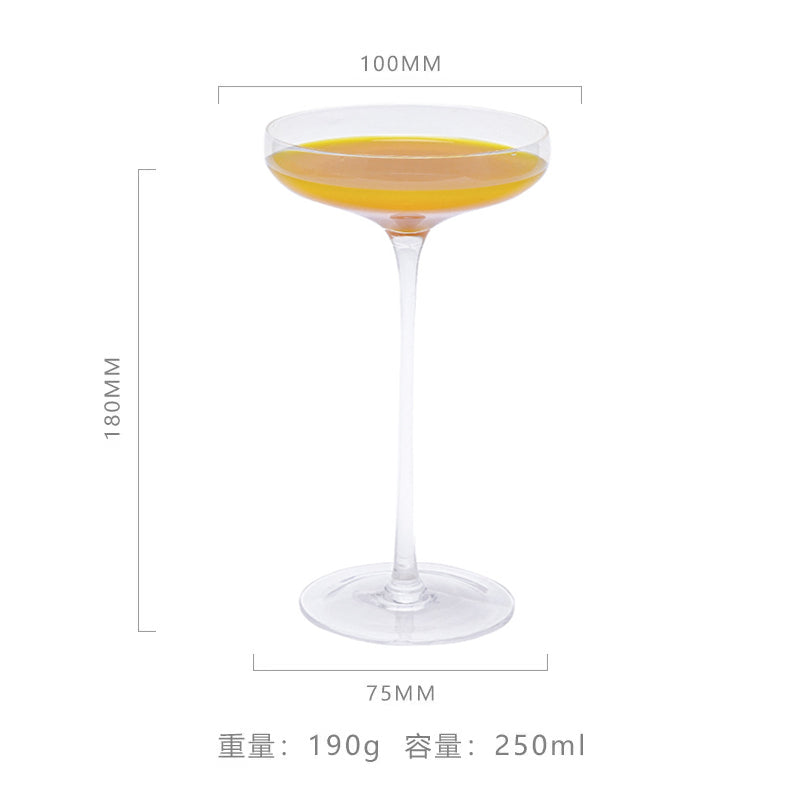 Crystal Martini Cocktail Glass