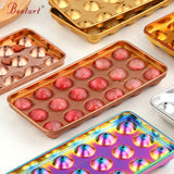 The ice tray can be used to make ice fruit balls and ice balls for cold drinks.
Quick ice-making: