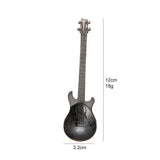 The guitar spoons set is made of food grade 304 stainless steel, mirror polishing, rust-free, and durable. They are non-toxic, very safe, and have no rust, which can cause intimate contact with food.