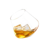 Tilted Crystal Whiskey Glasses