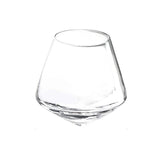 Tilted Crystal Whiskey Glasses
