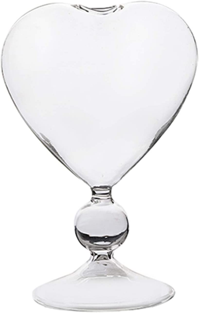 Francesca Heart-Shape Cocktail Glasses (Set of 2) – Exquisite Romantic Glassware