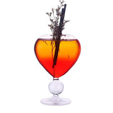 Francesca Heart-Shape Cocktail Glasses (Set of 2) – Exquisite Romantic Glassware