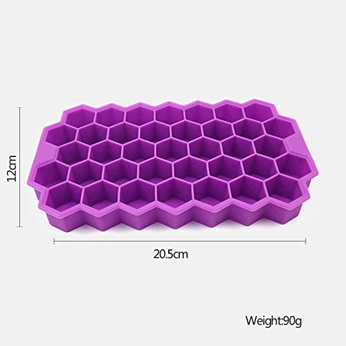 37 Cubes Ice Tray Cube Mold Creative DIY Honeycomb Shape Ice Cube ray mold
【Fun design】: The ice cube is in the shape of a honeycomb,