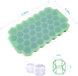 37 Cubes Ice Tray Cube Mold Creative DIY Honeycomb Shape Ice Cube ray mold
【Fun design】: The ice cube is in the shape of a honeycomb,