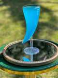 Luna  Ox Horn Shaped Cocktail Glass – Statement Glassware for Bold Drinks