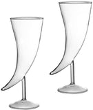 Luna  Ox Horn Shaped Cocktail Glass – Statement Glassware for Bold Drinks