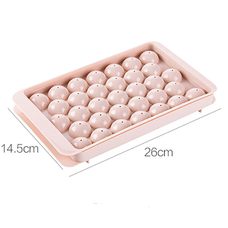 This tool is easy to use, and the multifunctional DIY silicone ice cube molds are ideal for making all kinds of DIY ice food. The mini circle ice cube tray comes with a unique design that can make every round ice ball regular and complete.