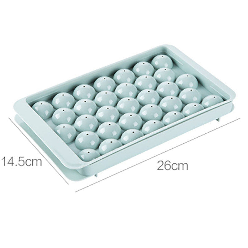 This tool is easy to use, and the multifunctional DIY silicone ice cube molds are ideal for making all kinds of DIY ice food. The mini circle ice cube tray comes with a unique design that can make every round ice ball regular and complete.