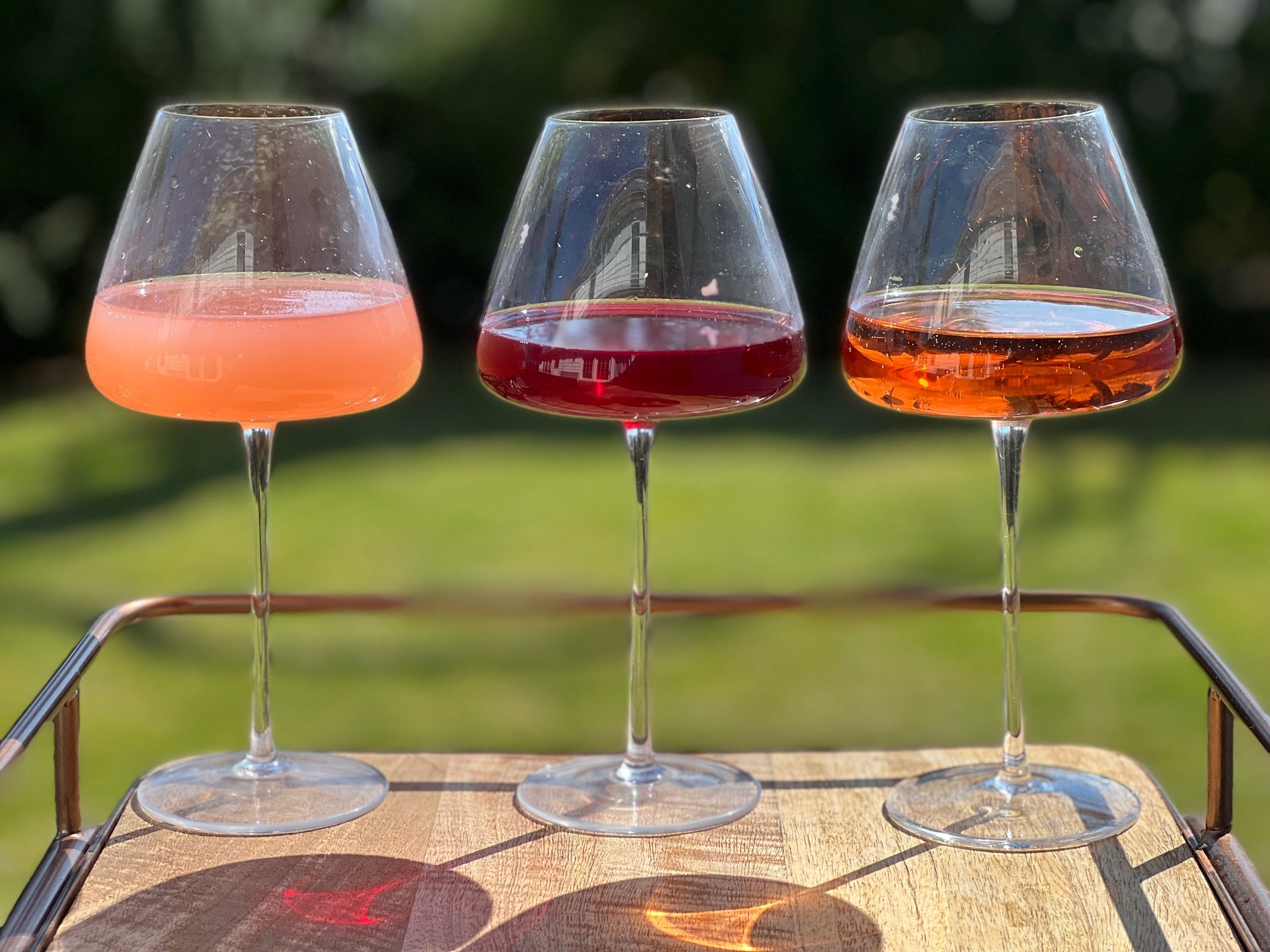Long Stem Red Wine Glass