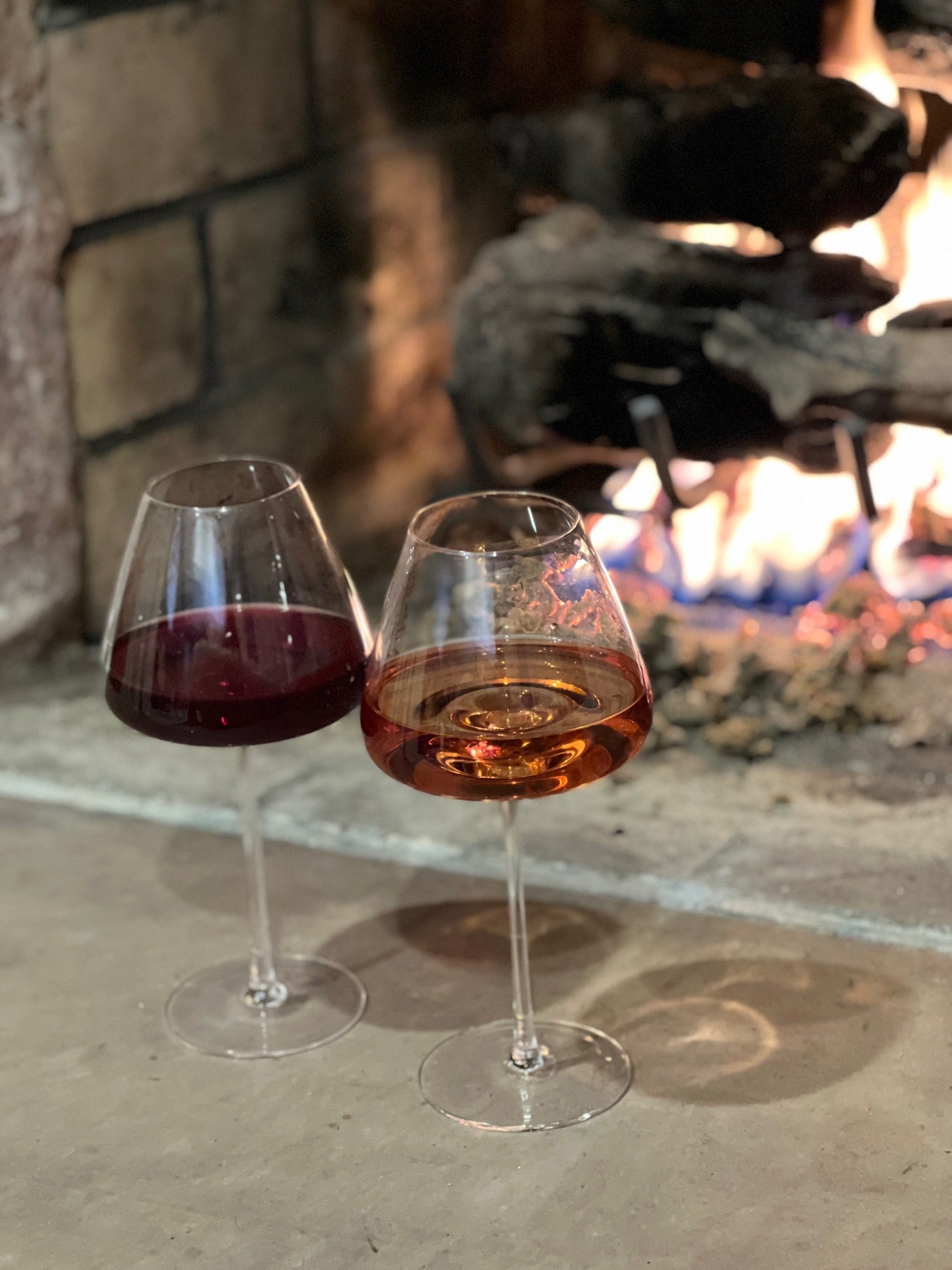 Gala Long Stem Red Glass – Classic Elegant Stemware