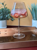 Gala Long Stem Red Glass – Classic Elegant Stemware