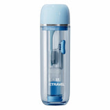 Travel fresh and stylish with The Fresh Escape, a compact 2-in-1 toothbrush holder and rinsing cup. Perfect for vacations, weekend getaways, and more.