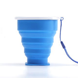 The Pocket Sipper — Silicone Collapsible Travel Cup with Lid (set of 2)