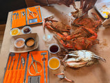 The Bougie Crab Kit™ | 8-Piece Luxury Seafood Tool Set