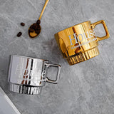 “Rich Auntie Aesthetic Coffee Mug – Luxury Ceramic Cup for Chic Morning Routines” (set Of 2)