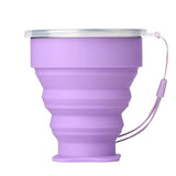 The Pocket Sipper — Silicone Collapsible Travel Cup with Lid (set of 2)
