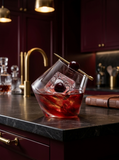 Tilted Crystal Spinning Glasses | Luxury Glassware | Shop Jillion Trinkets