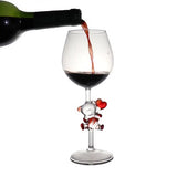 Teddy P Wine Glass