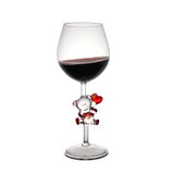 Teddy P Wine Glass