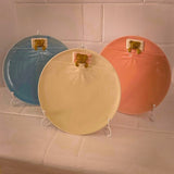 The Sleepy Teddy Plate – 8" Ceramic Dessert Plate