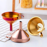 COLLINS STAINLESS STEEL FUNNEL