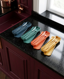 Kerry 4-Set Reusable Utensils with Travel Case – BPA-Free & Dishwasher Safe