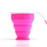 The Pocket Sipper — Silicone Collapsible Travel Cup with Lid (set of 2)