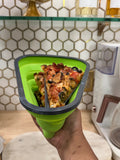 Pizza Pouch Hero Pizza Storage Container – Reusable Holder for Leftover Pizza Slices