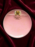 The Sleepy Teddy Plate – 8" Ceramic Dessert Plate