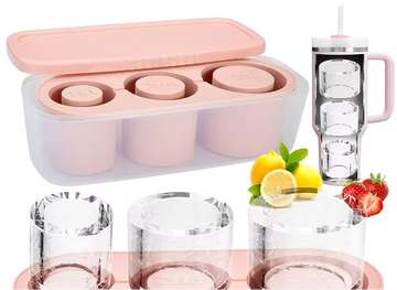 Cold Crown Ice Mold – Ice Cubes for your Stanley Cup


         - Pink